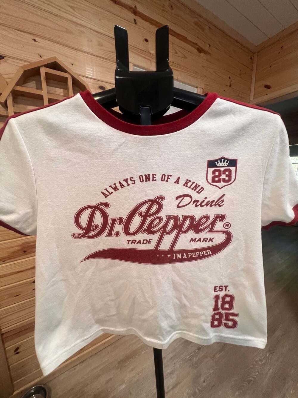 Dr Pepper Vintage Tee - -shirts for sporting goods stores - Business Supplies,